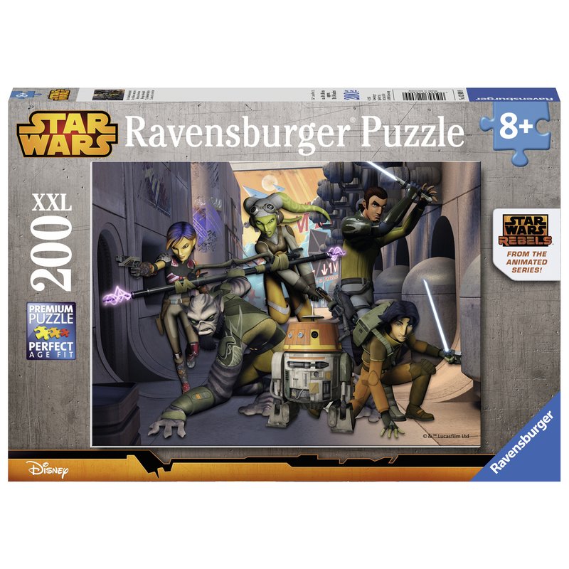 Ravensburger - Puzzle Razboiul Clonelor, 200 piese