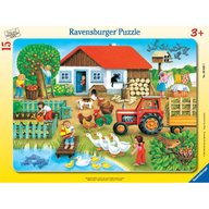 Ravensburger - Puzzle Unde sa il asez, 15 piese