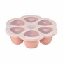 Beaba - Recipient ermetic silicon multiportii 6x150 ml  Old Pink - 1