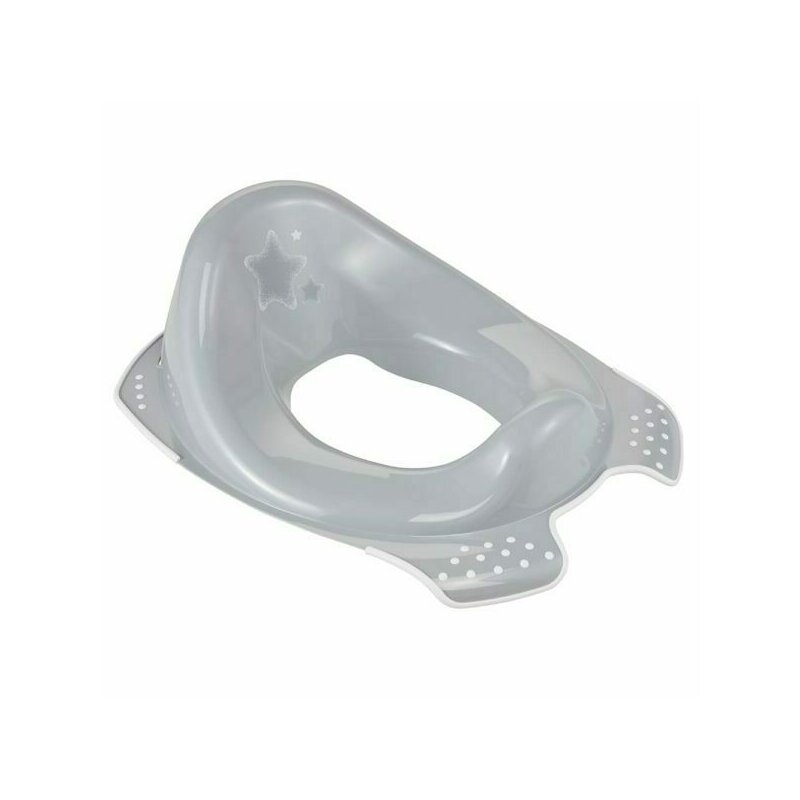 Reductor Anatomic Toaleta Stars Cu Baza Antialunecare 30 X 40 X 15 Cm Keeeper Grey