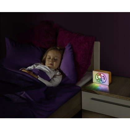 Lampa de veghe cu leduri colorate KidsLight Creative „Unicorn” REER 5277