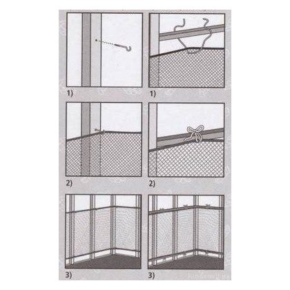 Reer - Plasa protectie balcon/terasa