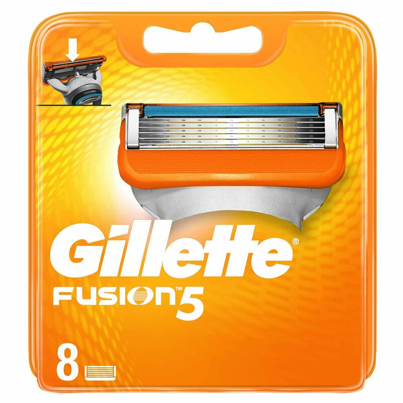 Gillette - rezerva aparat de ras fusion manual 8 buc