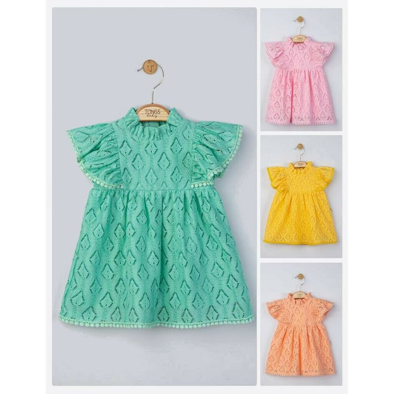 Tongs baby - rochita pentru fetite sofia, (culoare: verde, marime: 6-9 luni)