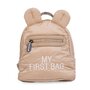 Childhome - Rucsac pentru copii matlasat  My First Bag Bej - 1