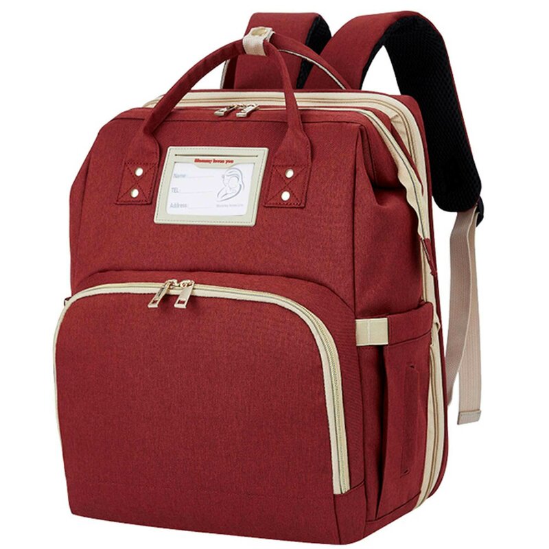 Bebumi - rucsac pentru mamici f extensibil (red)
