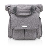 Rucsac pentru mamici, Metro, Cu 15 buzunare si sectiuni, Include cutie pentru servetele umede, Include salteluta de schimbare, Cu suport de prindere pentru carucior, Bbluv, Grey - 2