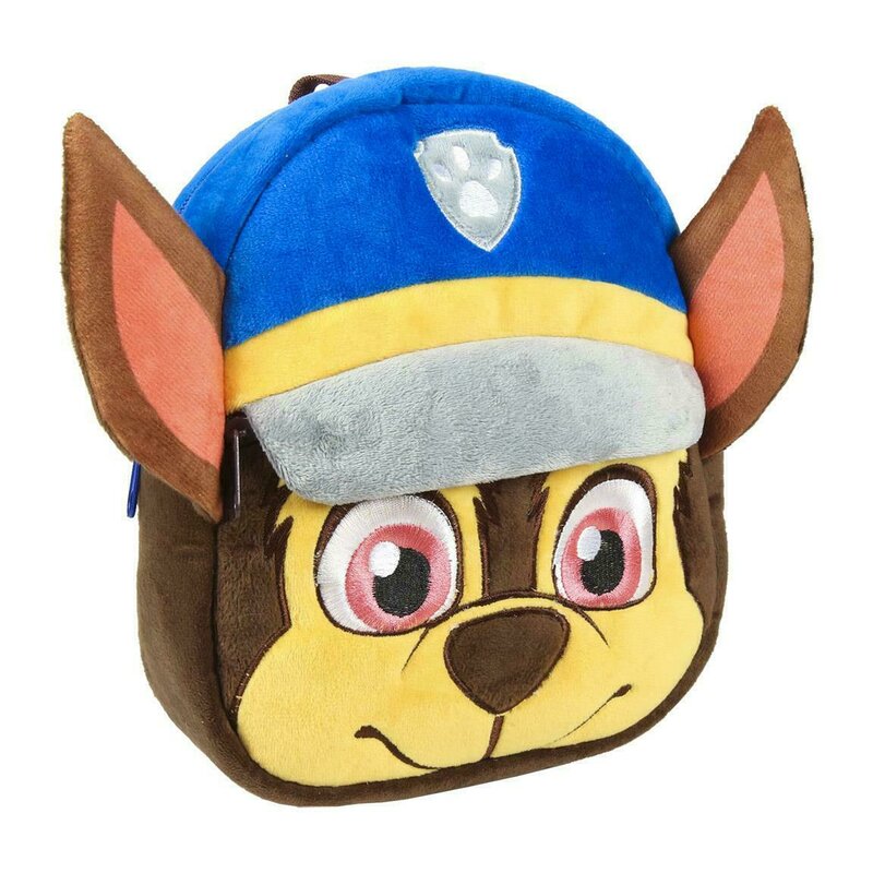Cerda - rucsac plusat chase - paw patrol cu urechi, 18x22x8 cm