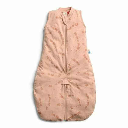 Sac de dormit cu picioare, ErgoPouch, 2 in 1, 8-24 luni, 8-14 kg, TOG 0.2, Bumbac organic, Se transforma in costumas cu picioare, Fermoar bidirectional, Lavabil la masina, Certificat non-toxic, Premiat in Australia, Model Elephant Parade