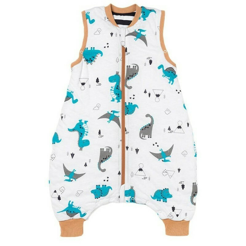 Sac de dormit cu picioruse jurassic 80 cm 0.5 tog