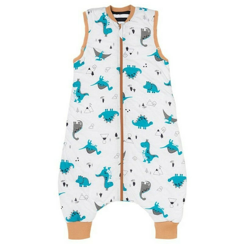 Sac de dormit cu picioruse jurassic 90 cm 0.5 tog