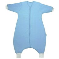 Slumbersac - Sac de dormit cu picioruse Plain Cu maneca lunga din Bumbac, 110x60 cm, 3-4 ani, Tog 3.5, Albastru