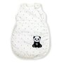 AMY - Sac de dormit fara maneci Golden Dot Panda Cu broderie, 80 cm, 74x50 cm - 1