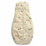 Sac de dormit, ErgoPouch, 8-24 luni, 8-14 kg,  TOG 1,  Bumbac organic, Fermoar bidirectional, Lavabil la masina, Certificat non-toxic, Premiat in Australia, Bej/Savana