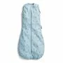 Sac de dormit, ErgoPouch, Jersey, 3-12 luni, 6-10 kg, TOG 0.2, Bumbac organic, Fermoar bidirectional, Lavabil la masina, Croiala slim fit, Certificat non-toxic, Premiat in Australia, Albastru - 2