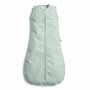Sac de dormit, ErgoPouch, Jersey, 8-24 luni, 8-14 kg, TOG 0.2, Bumbac organic, Fermoar bidirectional, Lavabil la masina, Croiala slim fit, Certificat non-toxic, Premiat in Australia, Verde - 2