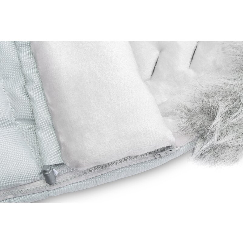 Sensillo - sac de iarna indiana fleece 100x50 cm ash