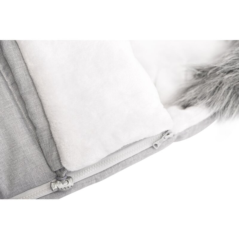 Sensillo – Sac de iarna INDIANA Fleece 100×50 cm Grey 100x50 imagine 2022 protejamcopilaria.ro