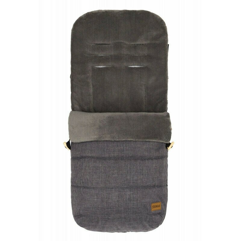 Fillikid - sac iarna pentru carucior lanin grey melange