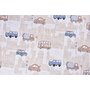 Confort Family - Sac de dormit fara maneci , Masinute, 74x40 cm, 0-6 luni - 2