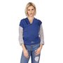 Sevi Baby - Sal purtare elastic cu suport lombar, Albastru - 3