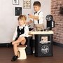 Smoby - Salon coafura pentru copii  Barber Shop, Barber and Cut negru - 8