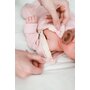 Babyly - Salopeta bebelusi cu maneca lunga si botosei, inchidere cu fermoar, Roz Trandafir, marimea 56 - 7