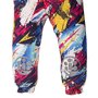 KidsCare - Salopeta impermeabila pentru copii Kidscare, cu protectie la vant si apa cu imprimeu Graffiti - marime 110 - 2