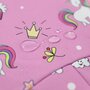 KidsCare - Salopeta impermeabila pentru copii Kidscare, cu protectie la vant si apa cu imprimeu Unicorni - marime 104 - 5