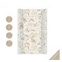 Babysteps - Saltea de infasat cu spate intarit si margini de protectie 50x80 cm, Boho - 3
