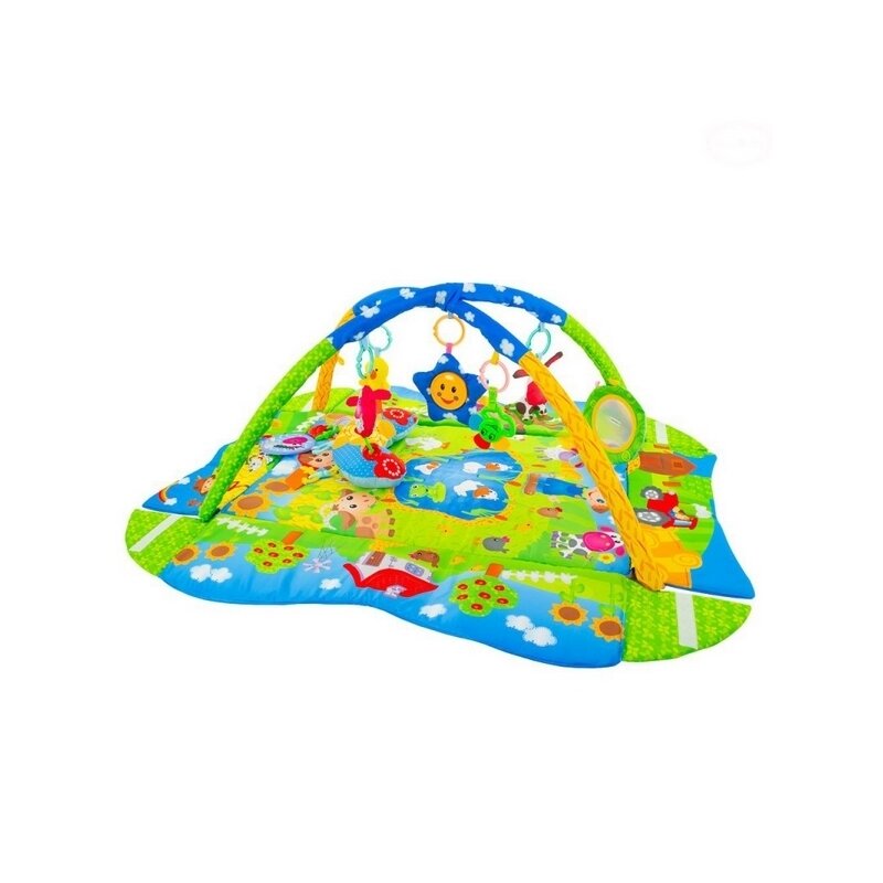 Eurobaby - salteluta interactiva 9800 cu 3 modalitati de joaca, multicolor