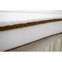 MyKids - Saltea pentru patut Bumbacel din Bumbac, 120x60 cm, 8 cm Cocos-Spuma-Cocos-Bumbac, Alb - 5