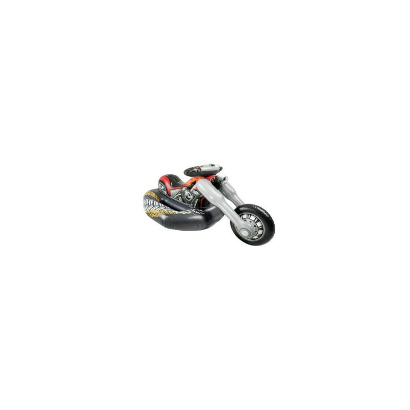 Saltea gonflabila pentr copii, tip motocicleta, Intex Ride-on 57534, 180 x 94 x 71 cm
