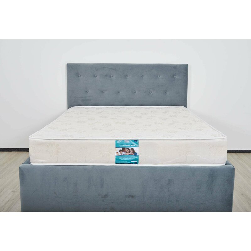 Somnart - saltea ortopedica 90x200, inaltime 22 cm, letto, cu arcuri, duritate medie-tare