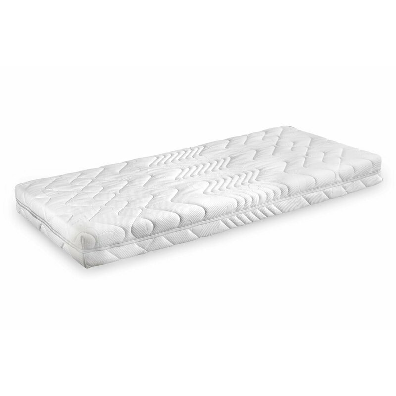 Somnart Saltea Ortopedica Optimax Ortopedic 200X200 Grosime 18Cm Cu Spuma Poliuretanica Husa Detasabila Si Lavabila Rulata Fermitate Medie