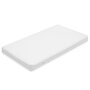 Saltea patut, New Baby, Standard, Din spuma poliuretanica, Cu husa detasabila, Din bumbac, 120x60x6 cm, Alb - 1