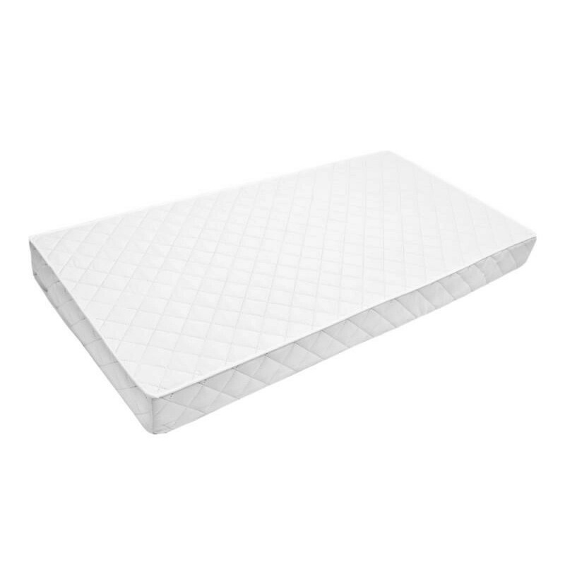 Saltea pentru patut copii, husa cu fermoar, detasabila, mykids, cocos, confort ii, 120 x 60 x 10 cm