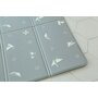 Saltea Sobble Origami, pliabila, 1.4m, 100% sigura, eco-friendly, Gri/Alb - 3