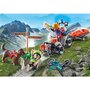 Playmobil - Set de constructie Salvator montan cu atv , Rescue action - 1