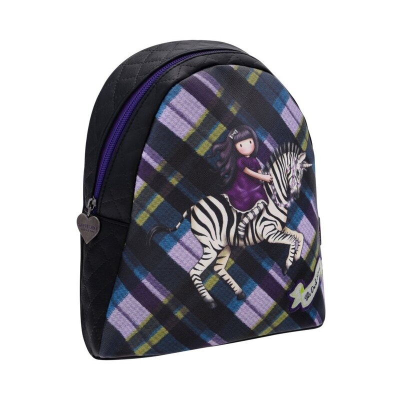 Gorjuss Rucsac mic Tartan - The Dark Streak