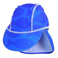 Swimpy - Sapca Fish blue , protectie UV , 1-2 ani
