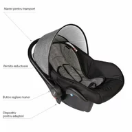 Scaun auto 0-10 kg VESSANTI Crooner Prestige - Gray