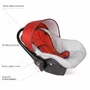 Scaun auto 0-10 kg VESSANTI Crooner Prestige - Red - 1