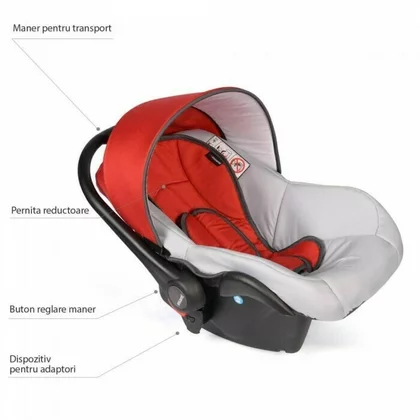 Scaun auto 0-10 kg VESSANTI Crooner Prestige - Red