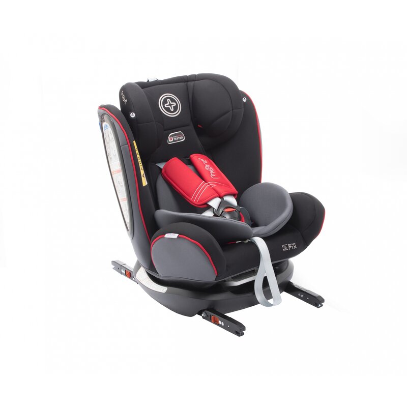 Babyauto - scaun auto more werdu rwf dual isofix 0-36 kg gri rosu