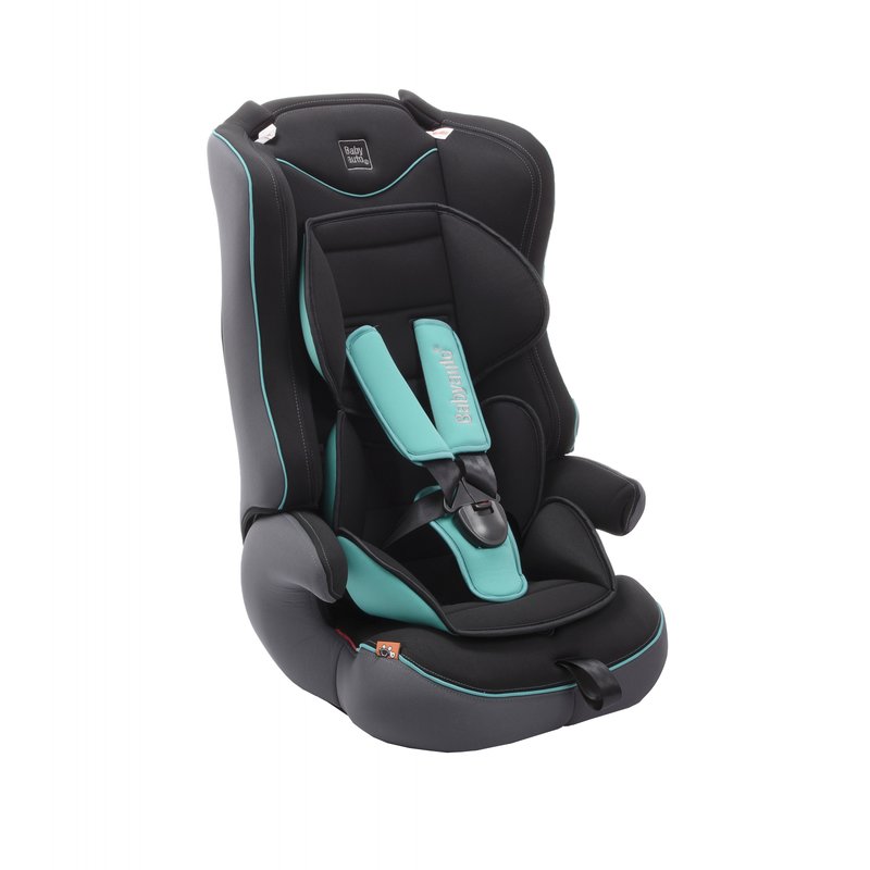 Babyauto - Scaun auto copii Nico, 9-36 kg, Negru/Turcoaz