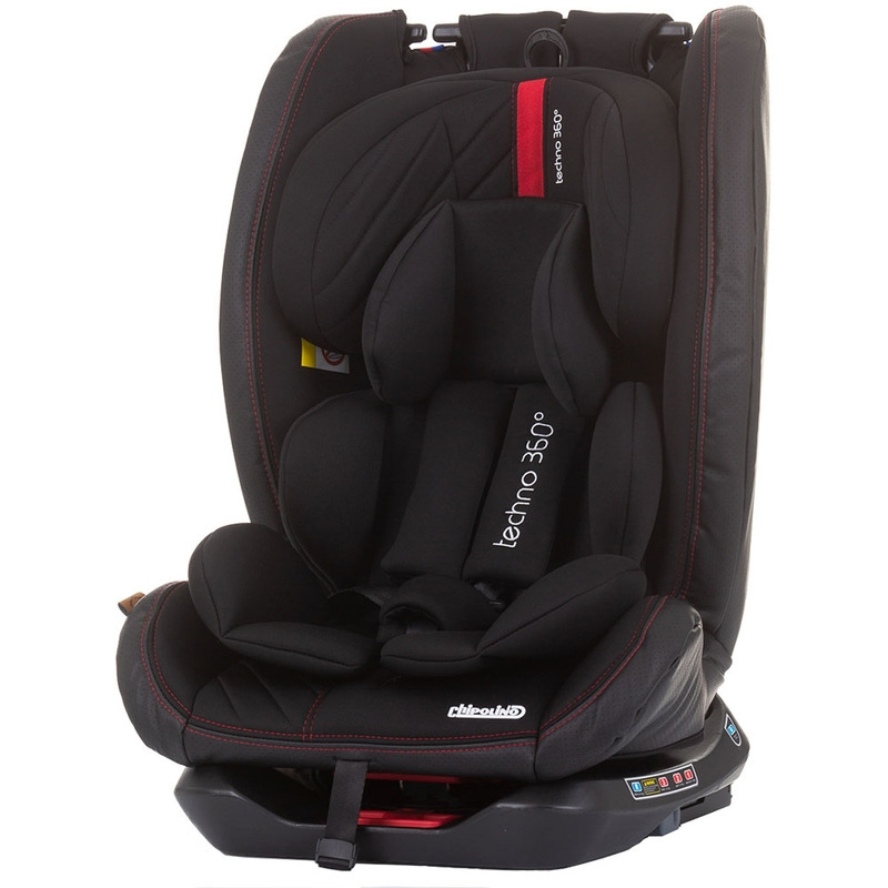 Scaun auto chipolino techno 0-36 kg ebony cu sistem isofix
