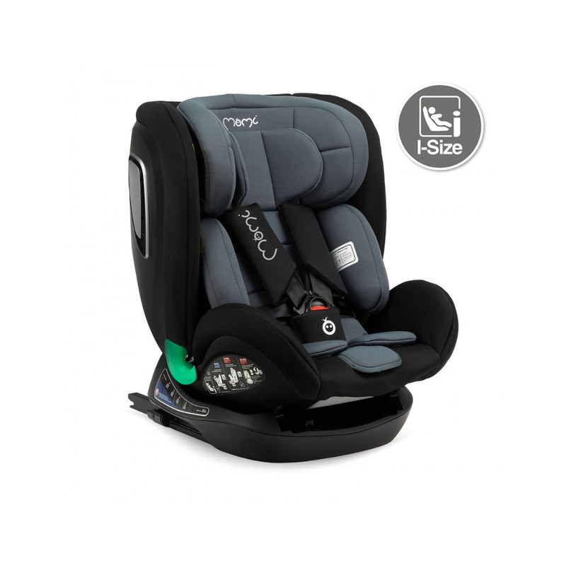Scaun auto i-size 40-150 cm, rear facing, momi urso - black