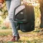 Scaun auto, Petite&Mars, Flex Pro i-Size, Orientare in directia sensului de mers, Tetiera reglabila in 8 pozitii, cu Isofix, Pliabil, R129, 100-150 cm, 3-12 ani, Gri - 4