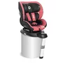Lorelli - Scaun auto Proxima I-Size , Spatar reglabil, Protectie laterala, Rotire 360 grade, 40-105 cm, 0-18 Kg, cu Isofix, Negru/Rosu - 1